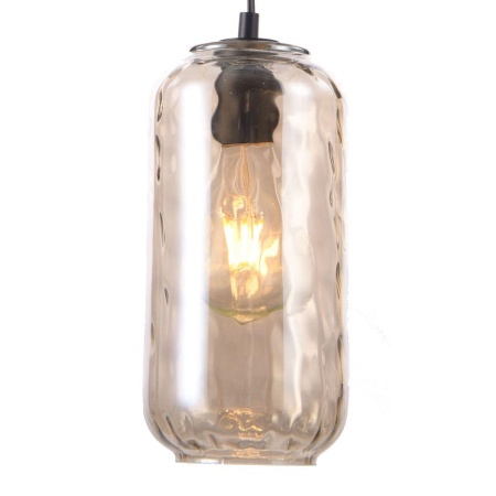 Подвесной светильник Escada Rise 10177/1S Black/Cognac