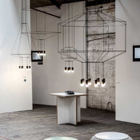 Подвесная люстра Imperium Loft Vibia Wireflow 84532-22