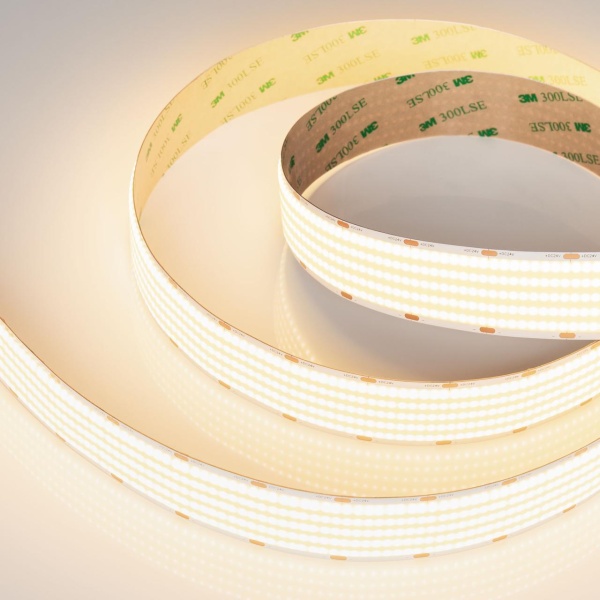 Светодиодная лента Arlight COB-X1600-30mm 24V Warm3000 052223