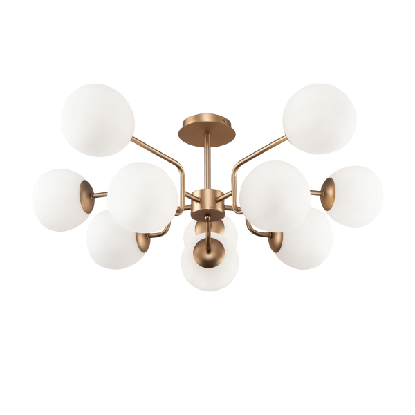 Потолочная люстра Maytoni Erich MOD221PL-10G