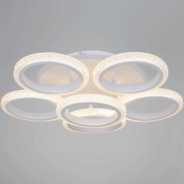 Светильник потолочный Reluce 06333-0.3-4+4A WH (RGB)