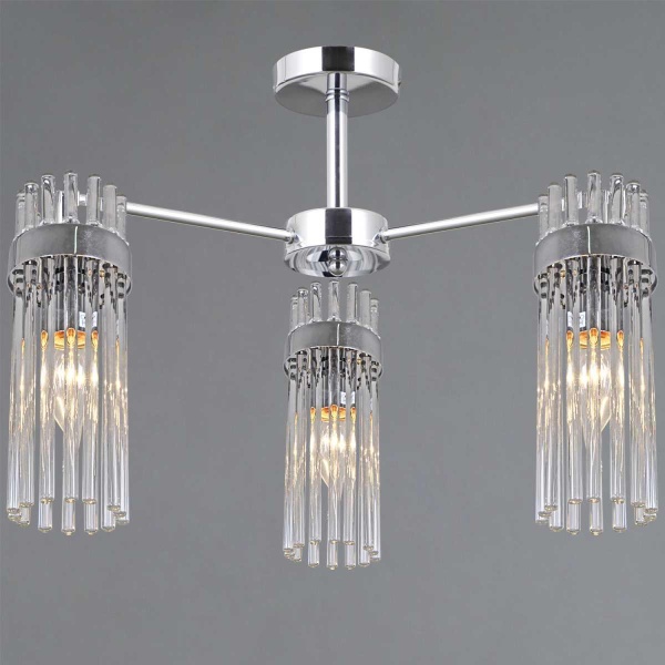 Светильник потолочный Illumico IL0761-3CSQ-25 CR GENOA