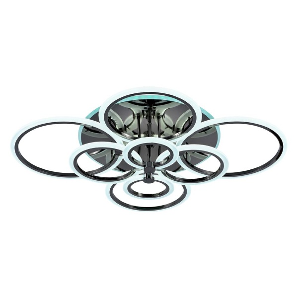 Потолочная светодиодная люстра Profit Light 8076/8 PBK