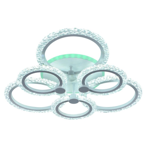 Потолочная светодиодная люстра Profit Light 8027/3+3 WHT A