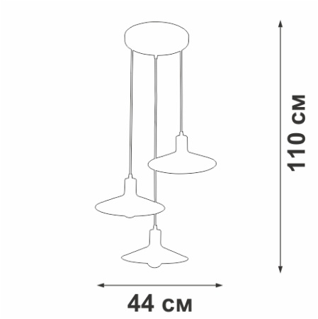 Люстра Vitaluce V3094-1/3S