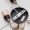 Потолочная люстра IMEX MD.4045-6-S AB+BK