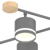 Люстра Reluce 78730-0.3-06 GX53 GREY+WOOD