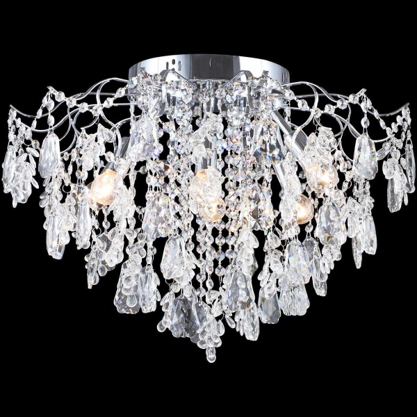 Люстра хрустальная Reluce 27620-0.3-6+6 CH+CLARE