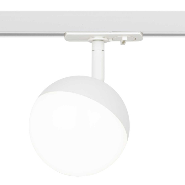 Трековый светильник однофазный ЭРА Round TR42-GX53 WH Б0054177