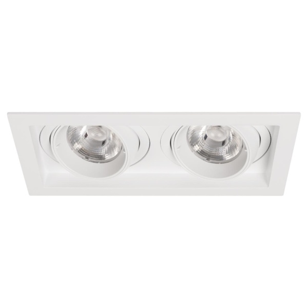 Светильник MS-VORTEX-BUILT-S210x117-2x20W Day4000 (WH-WH, 40 deg, 230V) Arlight 057768