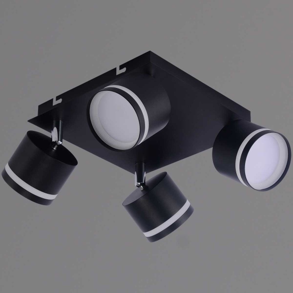 Люстра Reluce 51540-0.3-04 GX53 BK+CR