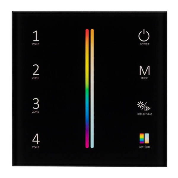 Панель управления Arlight Sens Smart-P55-Multi Black 028310