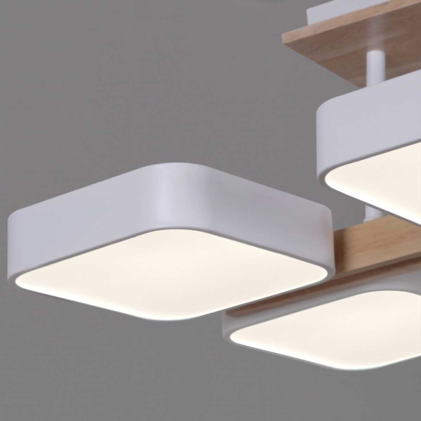 Светильник потолочный Reluce 03359-0.3-06 WH+WOOD