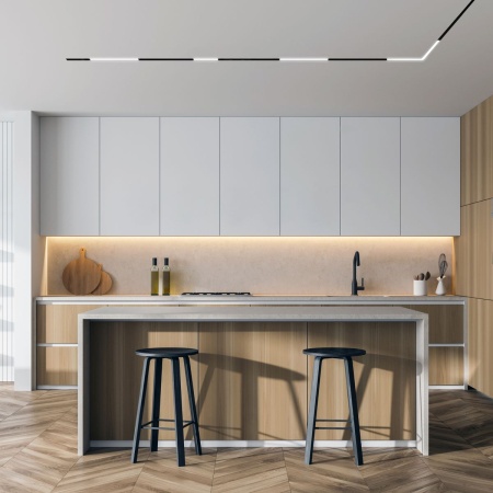 Трековый светодиодный светильник Denkirs Smart Linear DK8004-BK