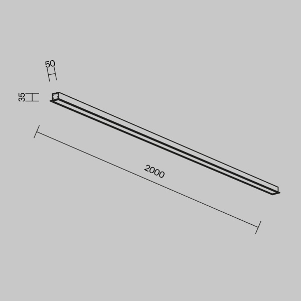 Линейный светильник Maytoni Technical LL313016