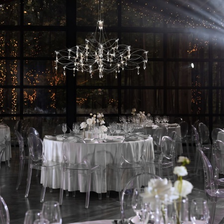 Подвесная люстра Loft IT Mira 10587/1000 Silver Asfour