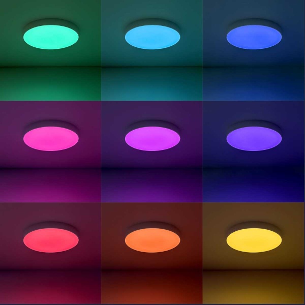 Потолочный светодиодный светильник с пультом ДУ Citilux Купер Белый CL72495G0