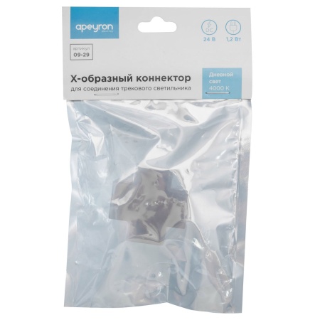 Коннектор X-образный Apeyron 09-29