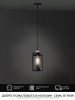 Подвесной светильник Seven Fires Timea WD4003/1P-BK-GD