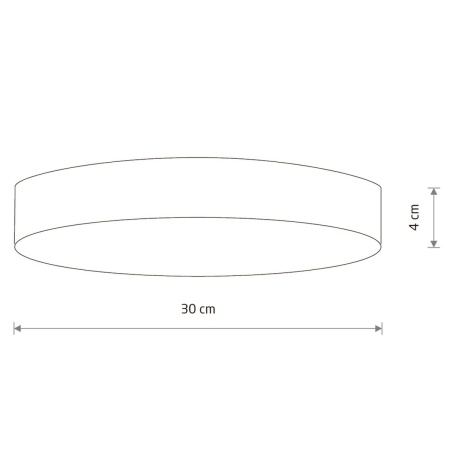 Потолочный cветильник Nowodvorski Lid Round Led Black 10410