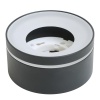 Светильник потолочный Feron HL457 12W, 230V, GX53, черный 51347