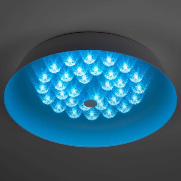 Светильник потолочный светодиодный ЭРА Классик с ДУ SPB-6-80-RC Locus RGB 80Вт RGB 3000-6500 с ДУ Б0053316