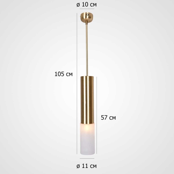 Подвесной светильник Imperium Loft Tevra Gold D11 320044-23