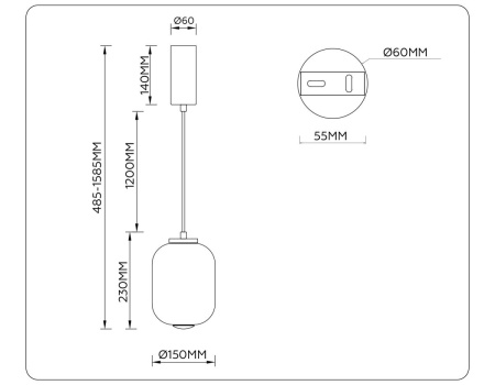 Люстра Ambrella Light HIGH LIGHT LH11031