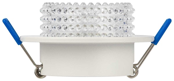 Встраиваемый светильник декоративный ЭРА DK109 WH/CL MR16 GU5.3 белый прозрачный Б0058406