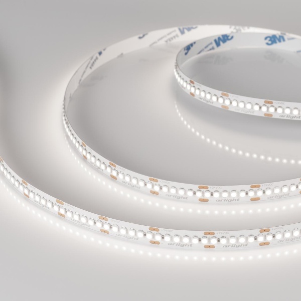 Светодиодная лента Arlight 19,2W/m 240Led/m 3528SMD дневной белый 5M RT-A240-10mm 24V Day5000 040543