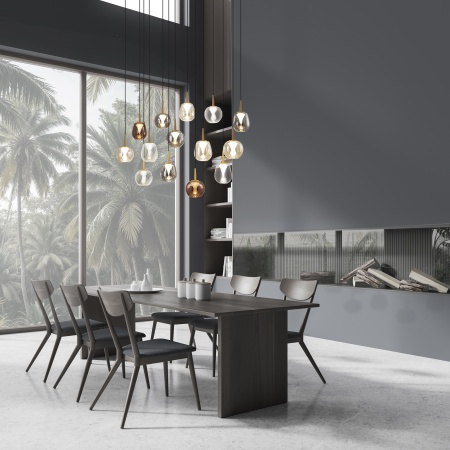 Подвесная светодиодная люстра Mantra Andromeda 8936+14PL