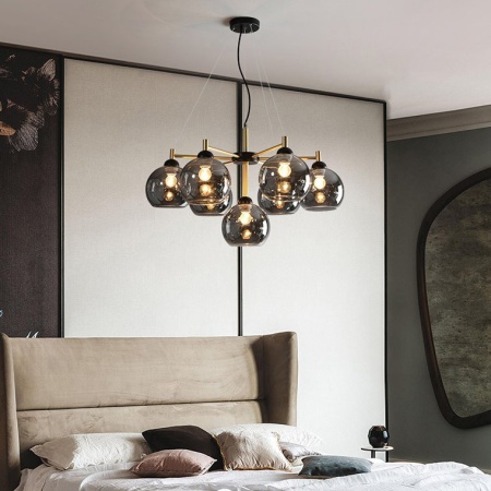 Подвесная люстра Imperium Loft Etna D57 Amber 344131-26