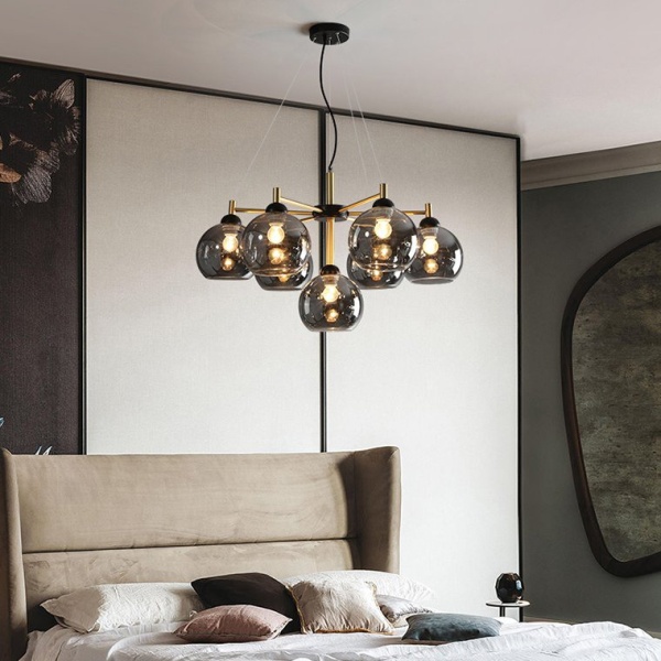 Подвесная люстра Imperium Loft Etna D57 Amber 344131-26