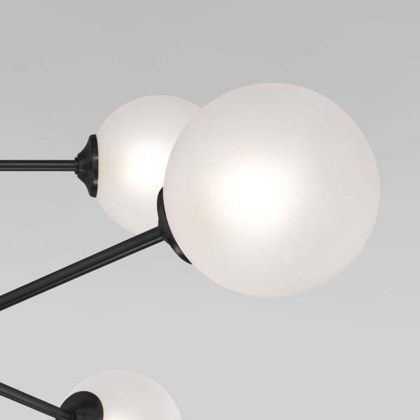 Подвесная люстра Eurosvet Volver 50383 черный Smart