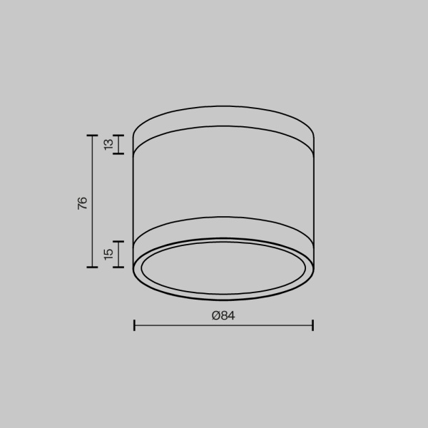 Потолочный светильник Maytoni Technical C120CL-GX53-W
