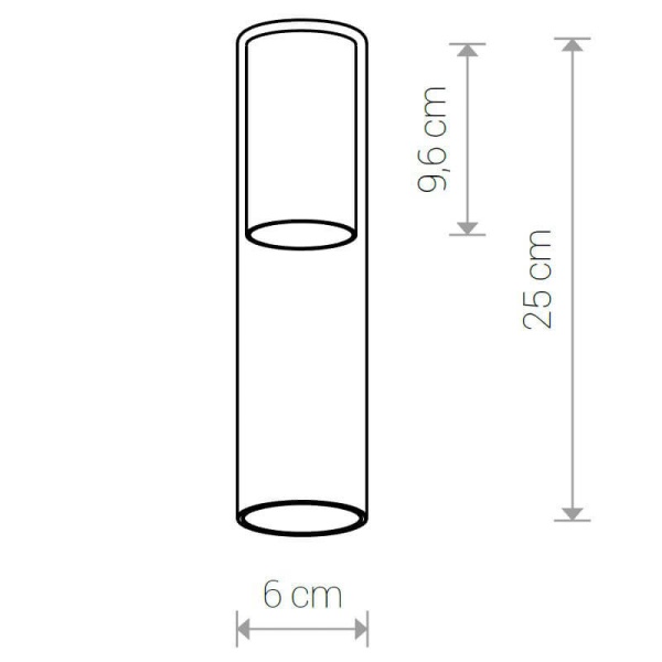 Плафон Nowodvorski Cameleon Cylinder M 8543
