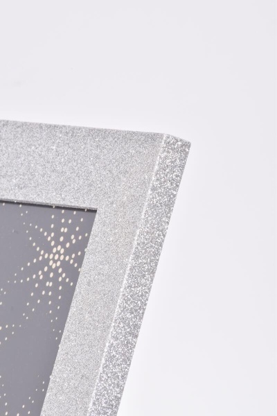 Фоторамка Innova PI00246 Ф/рамка 13*18cm Glitter, серебро, МДФ (6/1800) Б0046317