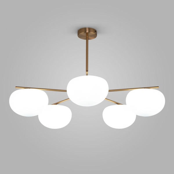 Подвесная люстра Eurosvet Like 30190/5 латунь