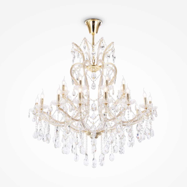 Подвесная люстра Maytoni Doris DIA881-PL-24-G