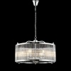 Подвесная люстра Crystal Lux Tadeo SP6 D600 Chrome/Transparente