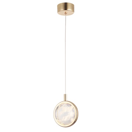 Подвесной светодиодный светильник Crystal Lux Cielo SP6W Led Gold