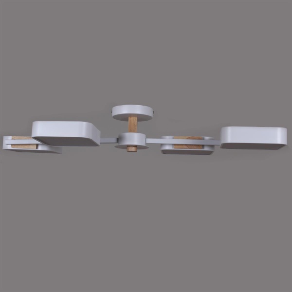Светильник потолочный Reluce 03361-0.3-04 WH+WOOD