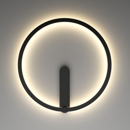 Настенный светодиодный светильник Denkirs Round DK5035-BK