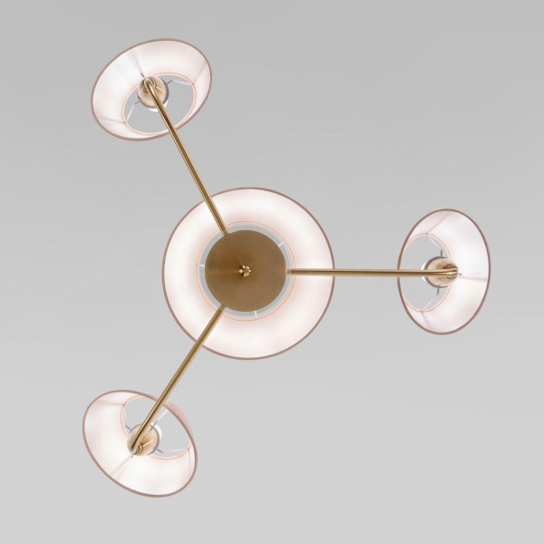 Подвесная люстра Eurosvet Milos 60153/6 латунь