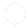 Настенный светильник Nowodvorski Ring Led L Gold 10351