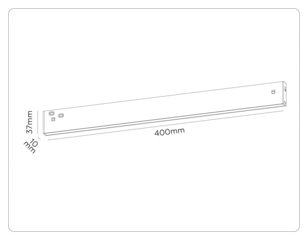 Трековый линейный светильник Ambrella Light TRACK SYSTEM GL2325