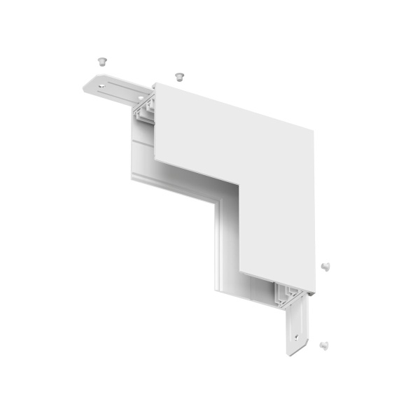 Коннектор L-образный стена-потолок Denkirs Smart Base TR2108-WH