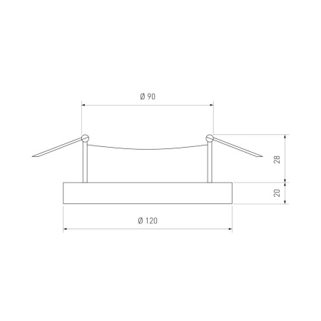 Встраиваемый светильник Elektrostandard 3023 GX53 a041224