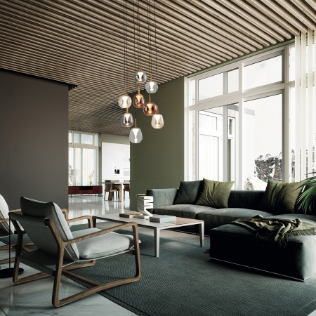 Подвесная светодиодная люстра Mantra Andromeda 8933+8PL