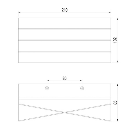Подсветка Vele Luce Rialto VL8122W11